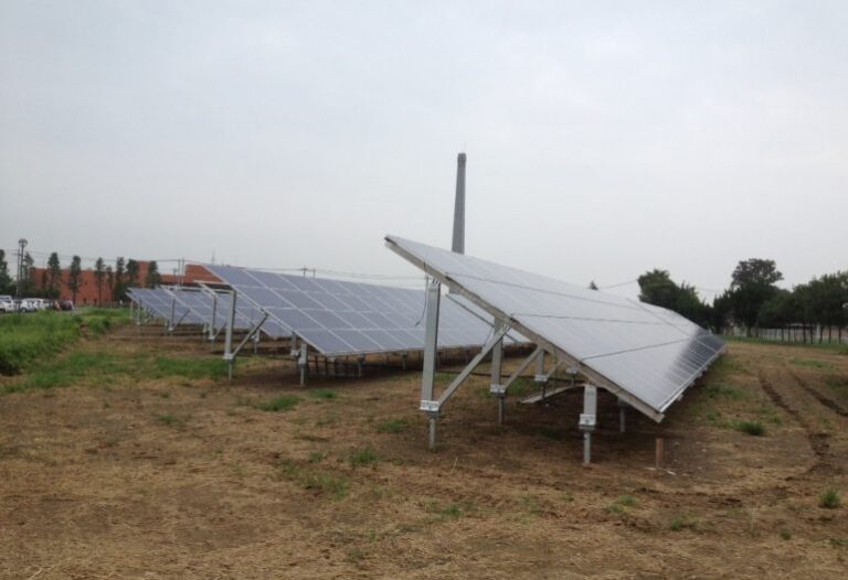 KJC_埼玉県深谷市_太陽光　基礎　杭　架台　411Kw1